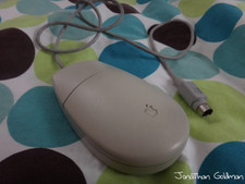 Apple Desktop Bus Mouse II ADB Beige Vintage for Macintosh Classic SE IIgs M2706 picture