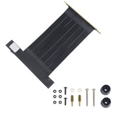New PCIe 16X Graphic Card Extension Cable 90 Degree PCI-E Express X16 Riser Card picture