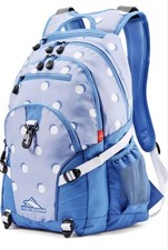 High Sierra Loop-Backpack, Travel, or Work Bookbag with One Size, Polka Dot  picture