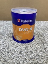 Verbatim Life Series DVD-R 100 Pack 4.7GB 16x 120 Min Blank Discs 97177 New picture