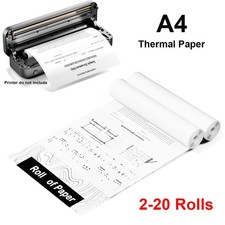 2-20 Rolls A4 Thermal Paper 8.5