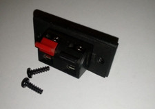 Logitech Z-5500 Replacement Satellite Speaker Wire Terminal+ Screws OEM Parts picture