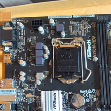ASRock H370M-HDV MicroATX LGA1151 Intel DDR4 HDMI PCIe Onboard Audio(As Is)  picture