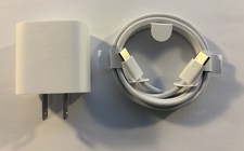 Apple iPad Accessory Accessories Bundle Woven 1M USB-C Cable 20W Power Adapter picture