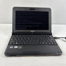 Toshiba NB255 Intel Atom HDD 160GB Black With Charger - No Operating System  picture