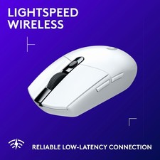 Logitech G305 LIGHTSPEED Wireless Gaming Mouse,Hero 12K Sensor, 12,000 DPI-WHITE picture