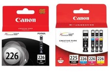 5 Pack OEM Canon PGI-225 / CLI-226 Genuine Ink Cartridges Full Set picture