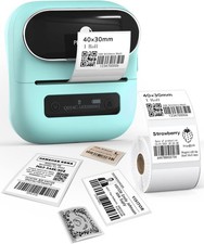 Phomemo M220 Thermal Label Makers Barcode Bluetooth Portable Sticker Printer LOT picture