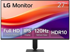 LG 27U411A-B 27-inch Full HD (1920 x 1080) IPS Computer Monitor, 120Hz, HDR10, picture