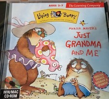 Vintage Mercer Mayer Little Critter JUST GRANDMA & ME Living Books Cd-Rom PC/MAC picture