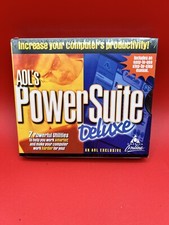 AOL Powersuite Deluxe Millennium Edition Sealed Vintage Software picture