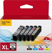 PGI-270XL CLI-271XL Ink Cartridges Replacement For Canon 270 271 Ink Cartridge 5 picture