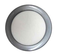 DEMCiflex 80 Magnetic Fan Dust Filter Round - Silver with White Mesh picture