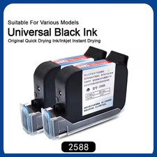 3 PCS Fast Dry 42ml Solvent Ink Cartridge 12.7mm for Portable Inkjet Coder picture