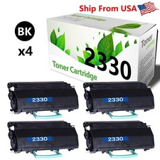 4PK 2350DN 2350 Toner Cartridge work for 330-2650 Printer picture