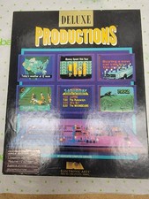 Deluxe Productions for Amiga by Electronic Arts - Box, 3.5 Disks & Manual picture