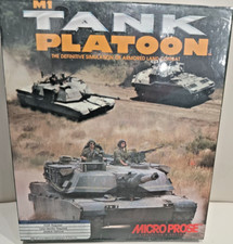 M1 Tank Platoon Atari 1040/520 ST NEW Disk By Microprose picture