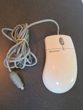 Rare Microsoft IntelliMouse Serial PS2  Mouse Retro Ball Mouse  PN 68874 Clean  picture