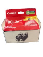 Canon BCI-3e/4479A274 Black Value 2 Pack Ink Cartridge - New in Box picture