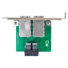 Mini SAS SFF-8088 Dual Ports to Internal SAS HD SFF-8643 PCBA Female Adapter picture