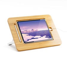 Wooden iPad Drawing Stand Tablet Stand - Adjustable 5 Angles for Laptop picture