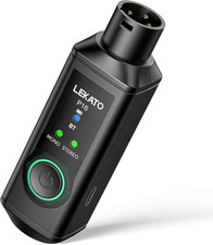 LEKATO XLR Bluetooth Receiver, BT 5.3, 48kHz/24bit, Wireless Bluetooth Adapter f picture