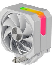 upHere CPU Cooler ARGB PWM Fan 4 Heat Pipes 230W TDP AM4/AM5 White Japan Import picture