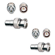 BNC to RCA Adapter BNC Male to RCA Female Coaxial Adapter 6pcs picture