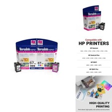 VersaInk-Nano HP 67 MS MICR Black Ink Cartridge Check Printing & VersaInk-Nano picture