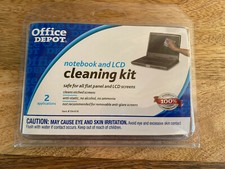 NEW Office Depot Notebook and LCD Cleaning Kit 2 applications 154-616 picture