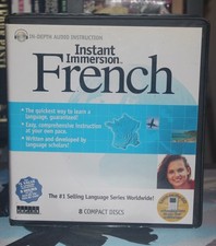 Topics Entertainment Instant Immersion French CD 8 Disc Set picture