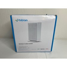 Hitron CODA56 DOCSIS 3.1 Cable Modem 2.5G Port White Xfinity Spectrum Cox picture