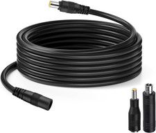 DC Power Extension Cable, 14AWG 30FT 8Mm Male to Female Extension Cord picture