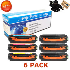 6PK Toner Set for Samsung C1860FW C1810W CLP-415NW CLX-4195FW CLT-K504S 504S picture