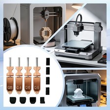 12pcs AD5X Upgraded Nozzle Kit High Precision Nozzle Set Smooth Flow Nozzle Set picture