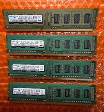 SAMSUNG 4x 2GB 1Rx8 PC3-10600U Desktop Ram M378B5773CH0-CH9 picture