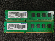 Patriot 8GB (2x4GB) PC3-12800 (DDR3-1600) DDR3 non-ECC Desktop RAM picture