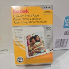 Kodak 4x6 inches Premium Photo Paper - Gloss 100 Sheets Instant Dry NEW - 4 X 6  picture