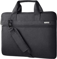 13.3-13 Inch Laptop Bag, Shoulder Bag, MacBook Case for 13 Inch Laptops, Black picture