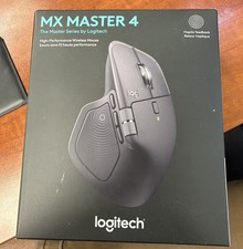 Logitech  MX Master 4 High-Performance Wireless Mouse Black CIB Complete Office picture