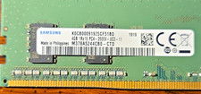 Samsung 4GB DDR4-2666 UDIMM PC4-21300 288-Pin Non-ECC M378A5244CB0-CTD picture
