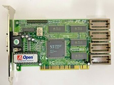 RARE VINTAGE AOPEN PT75 S3 VIRGE/DX  2 MEG EXP 4 MEG PCI VGA CARD MXB25 picture