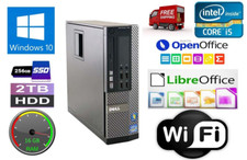 Fast Dell Optiplex 7010 Business Desktop Windows 10 Pro 64,16GB 250GB SSD|2TB HD picture