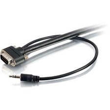 C2G 50ft VGA Video + 3.5mm AUX Stereo Audio Cable - In Wall CMG-Rated - M/M picture