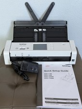Brother ADS-1700W Wireless Sheetfed Desktop Scanner w/AC Adapter 0 Page OPEN BOX picture