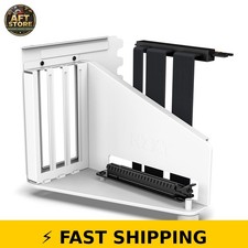 NZXT Vertical GPU Mounting Kit - PCIe 4.0 Riser Cable - White picture