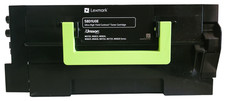 Lexmark 58D1U0E Black Ultra High Yield Toner Cartridge Without Box Ripped Bag picture