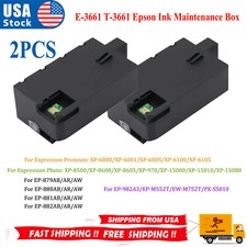 2PCS E-3661 T-3661 Epson Ink Maintenance Box For XP6000 XP6100 XP970 xp-15000 picture
