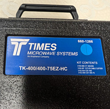 Times Microwave Systems Tool Kit Cable Prep & Crimp w/ Case TK-400 picture