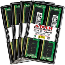 A-Tech 512GB 8x 64GB 2S2Rx4 4Rx4 PC4-21300 2666 ECC REG RDIMM Server Memory RAM picture
